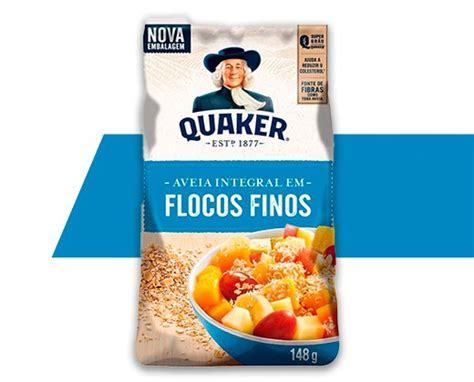 Aveia Quaker Integral Flocos Finos Sach G Martins Atacado