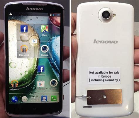 Hands On O Lenovo Vibe X Um Smartphone C Mera Frontal De