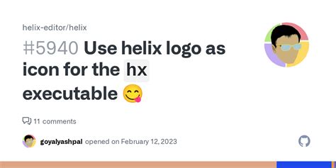 Use Helix Logo As Icon For The `hx` Executable 😋 · Issue 5940 · Helix