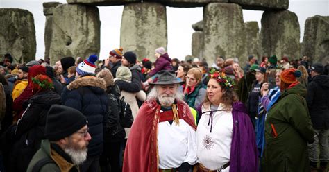 En Fotos Las Celebraciones Del Solsticio De Invierno En Stonehenge