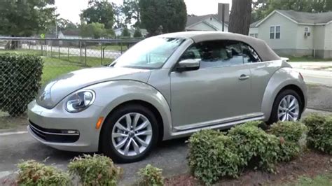 Best Detailed Walkaround 2014 Vw Beetle Convertible Tdi Youtube