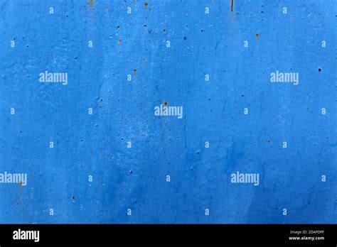 Abstract Blue Paint Texture Beautiful Blue Old Wall Background Stock