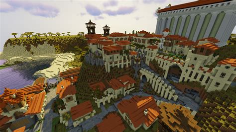 Roman City Minecraft Map