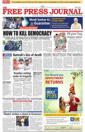 Free Press Journal Mumbai Edition 1 Tue 6 Feb 24