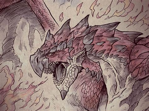 Monster Hunter Official Art Print Behance