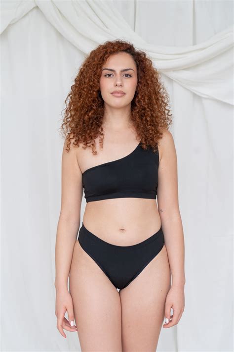 Mid Waist Bikini Bottom Menstruatie Zwembroek Lotties Period