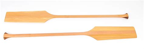 Set of 2 Canoe Paddles - Wooden Boat USA