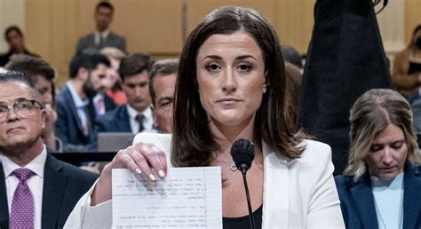 She Better Be Protected Well” Explosive Cassidy Hutchinson Transcript