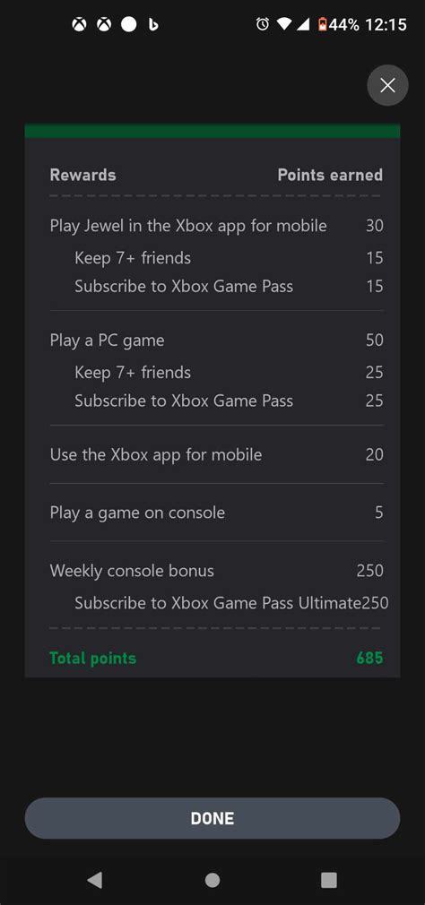 Microsoft Rewards Ot Where You Get Game Pass Xbl Gold And More For Free Microsoft Ot