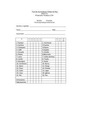 Informe Rias Informe Rias Pruebas Psicol Gicas I Escalas De