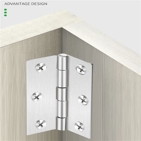 Stainless Steel Thick Mini Hinges Cabinet Micro Swing Hinges Door