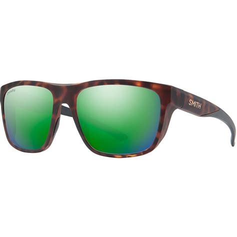 Smith Barra Chromapop Polarized Sunglasses Matte Tortoisepolarized Brown One Size Mens In