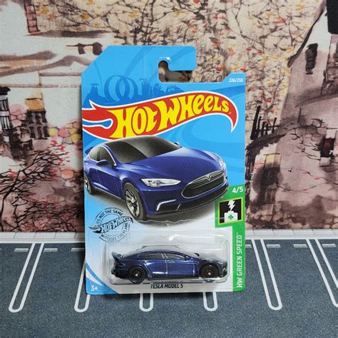 Hot Wheels Tesla Model S Super Treasure Hunt Hobbies Toys Toys Games On Carousell
