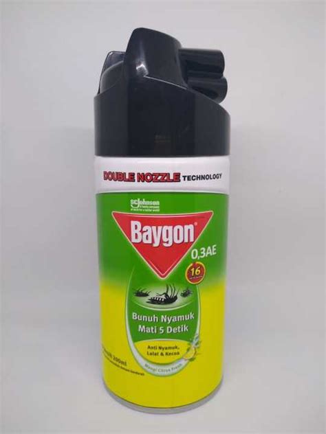 Baygon Citrus Fresh Double Nozzle 200 Ml Lazada Indonesia