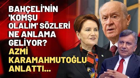 Devlet Bah Eli Cumhur Ve Millet Ttifak D Nda Y Parti Ile Bir