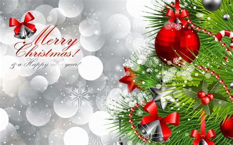 Merry Christmas And Happy New Year Facebook Cover Photo With I Wish You