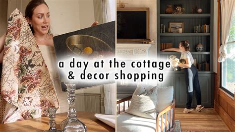 A Day At The Cottage And Shopping For Antique Decor For A Makeover Xo Macenna Vlogs Youtube