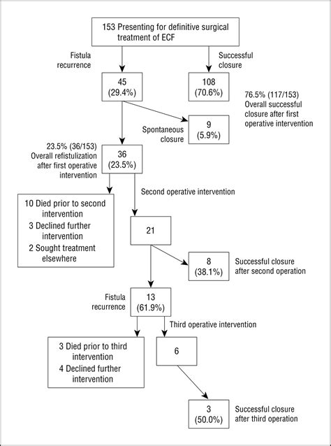 Definitive Surgical Treatment Of Enterocutaneous Fistula Outcomes Of A