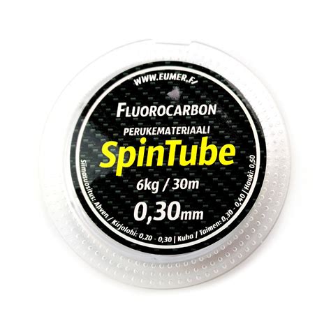 Spintube Fluorocarbon Siima Mm M Vetolujuus Kg Erakala Fi