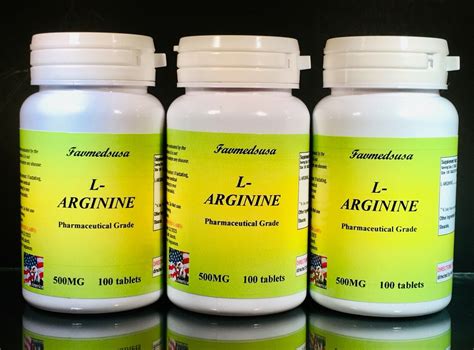 L Arginine 500mg 100 200 Or 300 Tablets Made In Usa Ebay