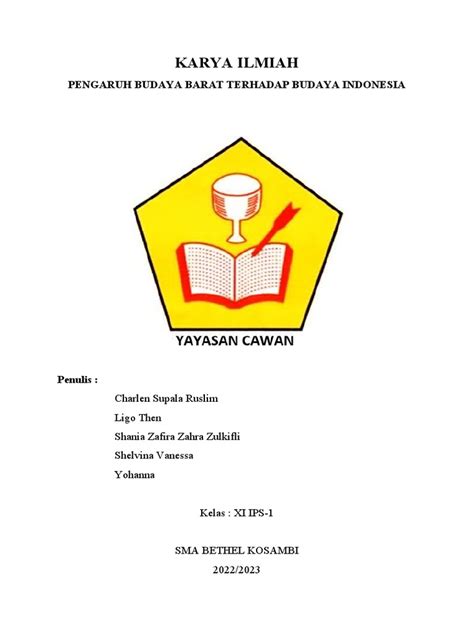 Contoh Karya Ilmiah Pdf