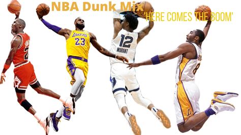 Nba Dunk Mix Here Comes The Boom Youtube