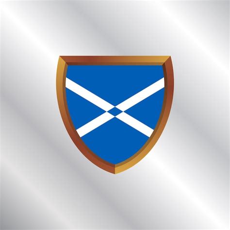 Premium Vector Illustration Of Scotland Flag Template