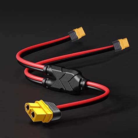 Autkler Xt60 Connector Splitter Cable Parallel Charging Cable High Power Xt 60 2 Way External