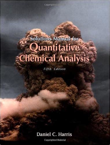 Quantitative Chemical Analysis Solutions