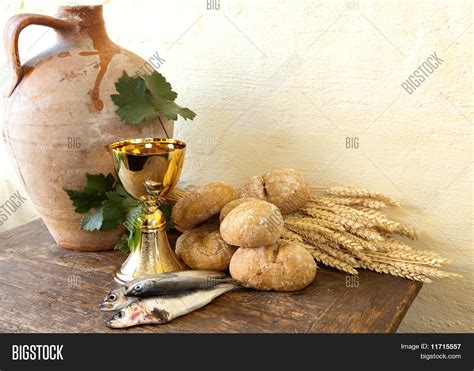 Fish Bread Jesus Image & Photo (Free Trial) | Bigstock