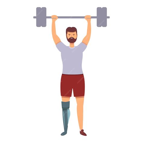 Desenho de ícone de barra de ginásio vetor exercício de treinamento de esporte físico | Vetor