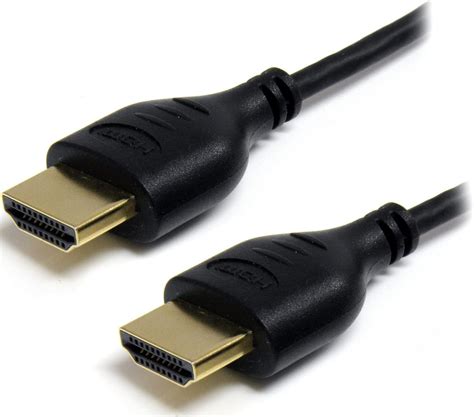 Amazon Startech Ft Slim High Speed Hdmi Cable With Ethernet