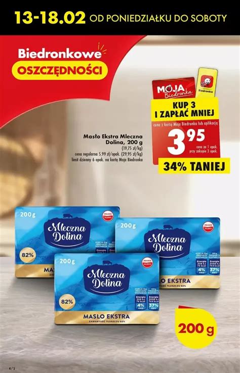 Promocja Mas O Ekstra Mleczna Dolina G W Biedronka