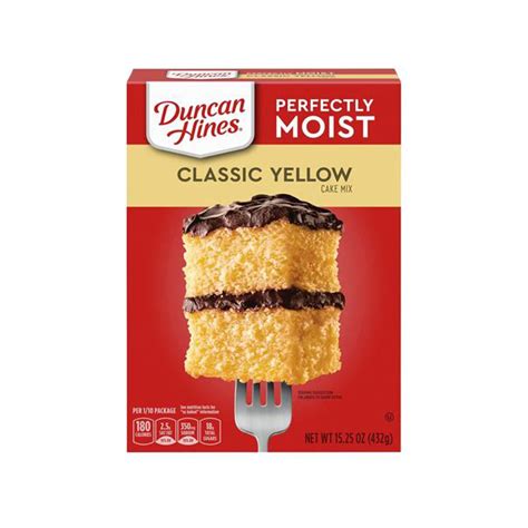 Duncan Hines Classic Yellow Cake Mix 517g Grocery List Jamaica