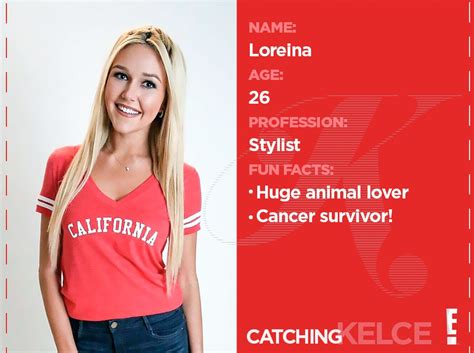 Loreina, California from Catching Kelce: Meet the Top 20 Girls! | E! News