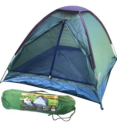 Barraca Camping 2 Pessoas Nautika Panda 600mm Piso Termico