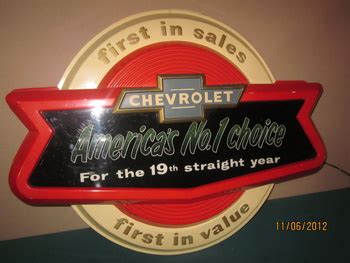 Chevrolet Dealership sign | Collectors Weekly