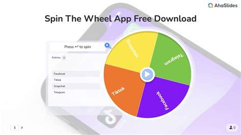 AhaSlides Spinner Wheel | # 1 Təsadüfi Təkər Fırlayıcı - AhaSlides