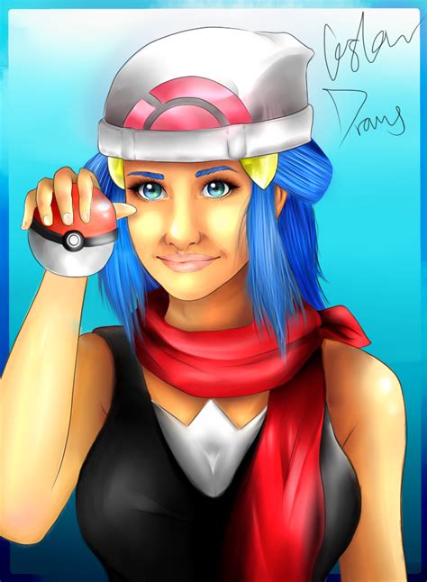 Pokemon: Dawn by Oskar-Draws on DeviantArt