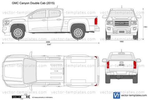 Templates Cars Gmc Gmc Canyon Double Cab