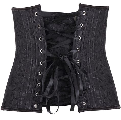 Sexy Women Black Mesh Overbust Corsets Royal Corset 24 Etsy