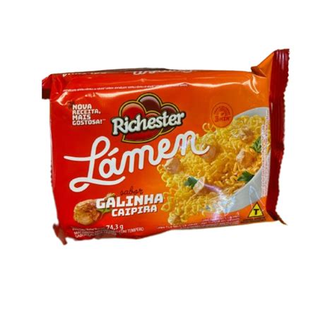 Nissin Lamen Sabor Galinha Caipira G