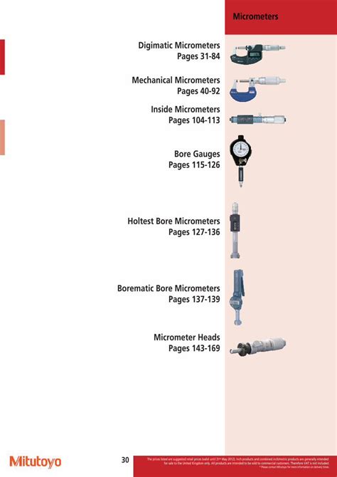 Pdf Mitutoyo Gb Micrometers Dokumen Tips