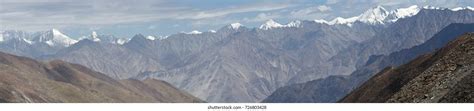 Mountain Range View Khardung La Leh Stock Photo 726803428 | Shutterstock