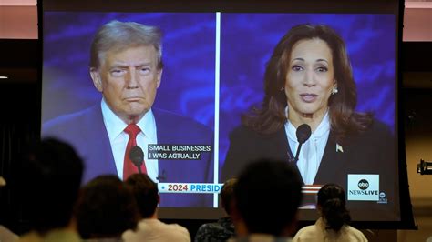 La Sfida In Tv Tra Trump E Harris La Stampa