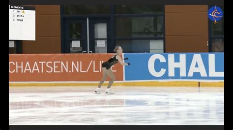 Niina Petrokina 2024 Challenge Cup SP - YouTube