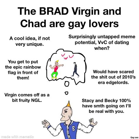 The Virgin V1 Vs The Chad Duskdude Oc R Virginvschad