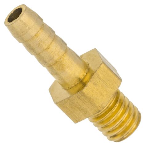 Brass Mm Barb Hose To M Metric Male Threaded Pipe Fitting Tail