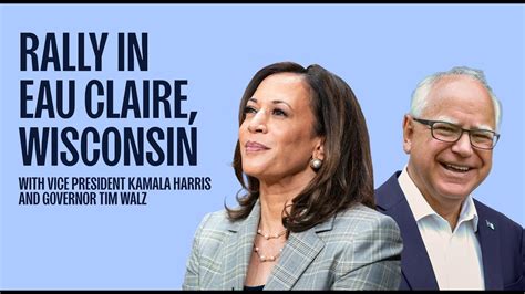 Wisconsin Rally With Vice President Kamala Harris And Governor Tim Walz