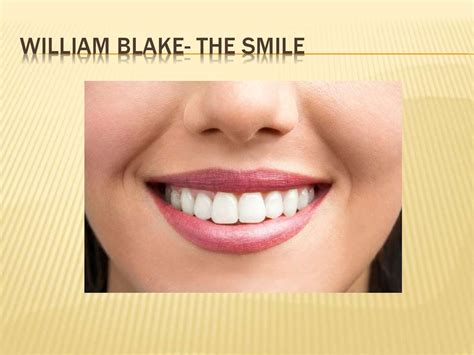 William Blake The Smile Online Presentation